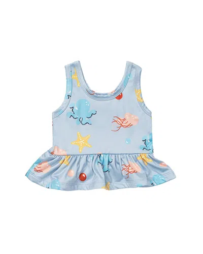 Monica + Andy Tankini Top In Blue