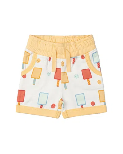 Monica + Andy Kids'  Varsity Sweatshort In Neutral