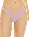 Monica Hansen Beachware U Bikini Bottom In Purple