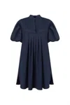 Monica Nera Carina Dress In Navy In Blue