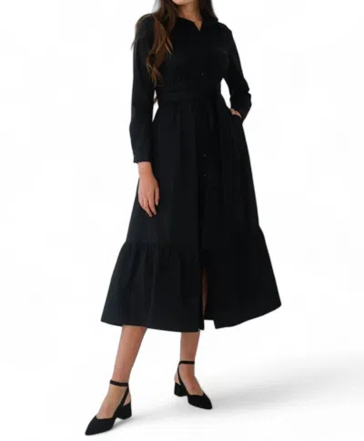 Monica Nera Carrie Dress In Black