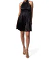Monica Nera Harper Mini Dress In Black In Black