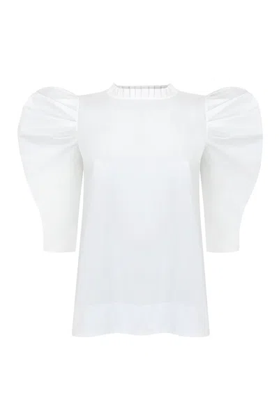 Monica Nera Irina Shirt In White