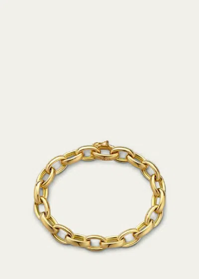 Monica Rich Kosann 18k Yellow Gold Elizabeth Link Handmade Bracelet, 7.5"l