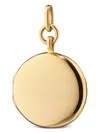 Monica Rich Kosann 18k Yellow Gold Slim Quinn Locket In Gold