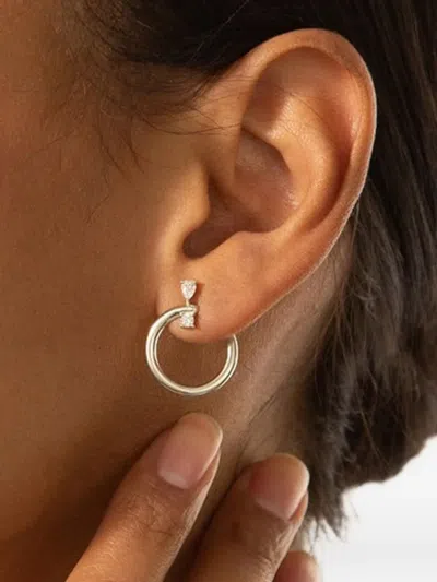 Monica Rich Kosann Galaxy Wrap Earrings In Metallic