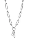 Monica Rich Kosann Infinity Classic Link Chain Necklace In Metallic