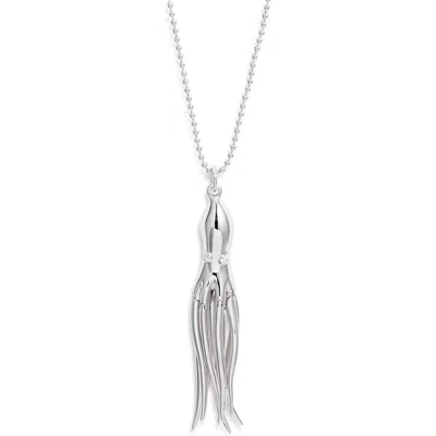 Monica Rich Kosann Intuition Pendant Necklace In Silver