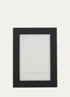 Monica Rich Kosann Pebbled Leather Photo Frame, 4" X 6" In Multi