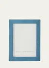 Monica Rich Kosann Photographer's Molding Shagreen-embossed Faux Leather Frame, 5" X 7" In Multi