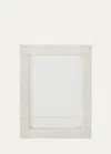 Monica Rich Kosann Photographer's Molding Shagreen-embossed Faux Leather Frame, 5" X 7" In Multi