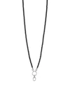 Monica Rich Kosann Sterling Silver Design Your Own Necklace In Black