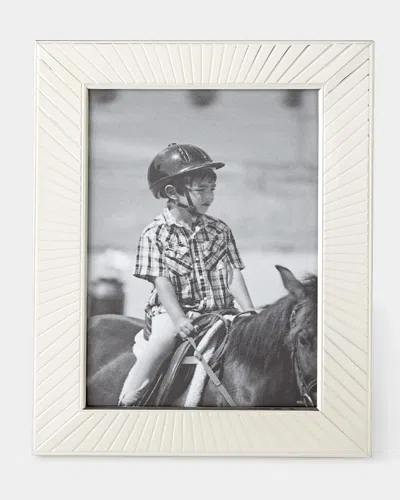 Monica Rich Kosann Sunburst Sterling Silver 4" X 6" Picture Frame In Multi