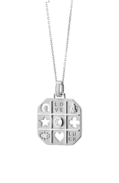 Monica Rich Kosann Tokens Of Luck Pendant Necklace In Metallic