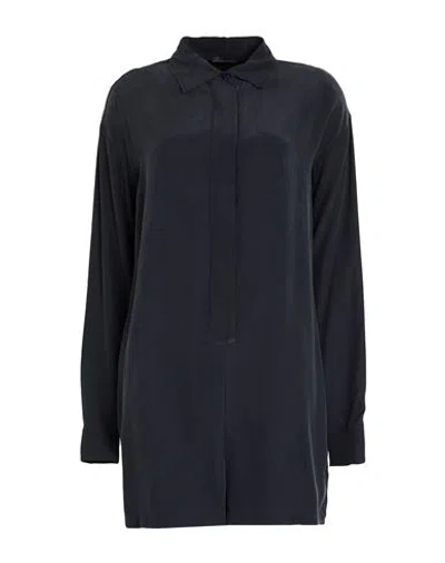 Monica Sarti Woman Playsuit Navy Size M Silk In Blue