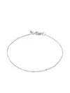 Monica Vinader Gold Shimmer Chain Bracelet In Silver