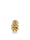 Monica Vinader 14kt Yellow Gold Clover Single Earring In Gold