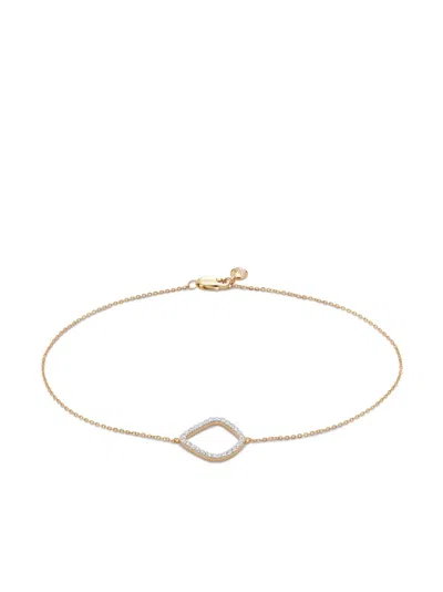 Monica Vinader 14kt Yellow Gold Riva Kite Diamond Bracelet