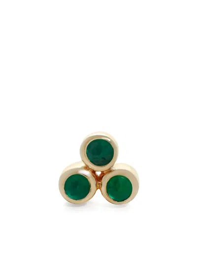 Monica Vinader 14kt Yellow Gold Siren Mini Gem Cluster Single Earring