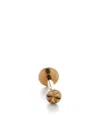 Monica Vinader Gold Guiding Star Flat Back Piercing Stud In Gold