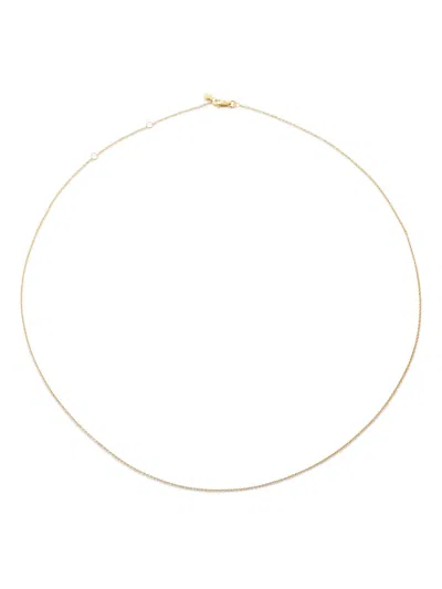Monica Vinader 14kt Yellow Gold Super Fine Chain Necklace