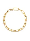 Monica Vinader Womens Alta Mini 18ct Yellow Gold Vermeil Chain Bracelet In Gold