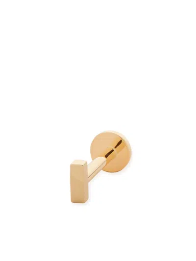 Monica Vinader 9kt Yellow Gold Linear Bar Single Earring