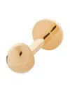 Monica Vinader 9kt Yellow Gold Mini Pebble Single Earring In Gold