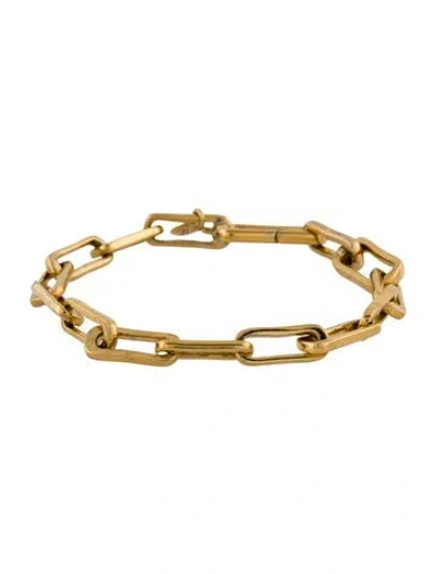 Pre-owned Monica Vinader Alta Charm Bracelet, 6.5" In Multi