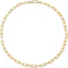 Monica Vinader Womens Alta Mini 18ct Yellow Gold Vermeil Chain Necklac In Gold
