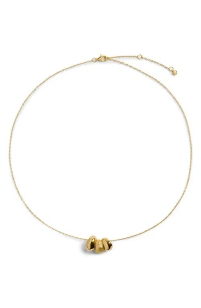 Monica Vinader Antica Chain Necklace In Gold