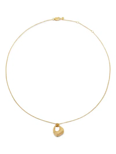 Monica Vinader Antica Pendant Necklace In Gold