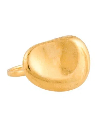 Pre-owned Monica Vinader Aria Stacking Ring In Multi
