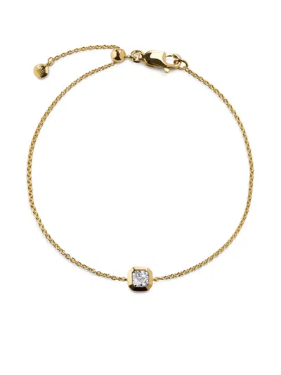 MONICA VINADER ASSCHER DIAMOND BRACELET