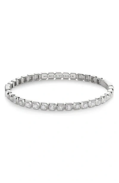 Monica Vinader Asscher Lab Grown Diamond Bangle