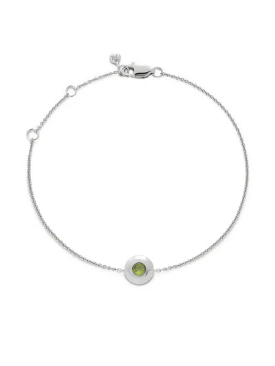 MONICA VINADER AUGUST PERIDOT BIRTHSTONE BRACELET