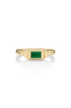 Monica Vinader Baja Deco Semiprecious Stone Ring