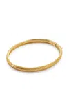 Monica Vinader Bangle Bracelet In ゴールドトーン