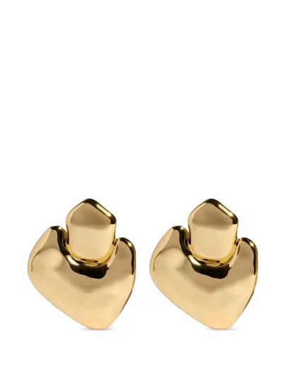 Monica Vinader Odyssey Bold Stud Earrings In Gold