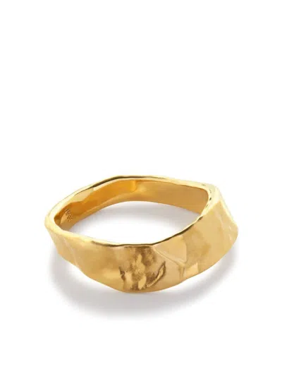 MONICA VINADER CAPRI STACKING HAMMERED RING