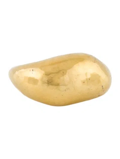 Pre-owned Monica Vinader Deia Domed Ring In Multi