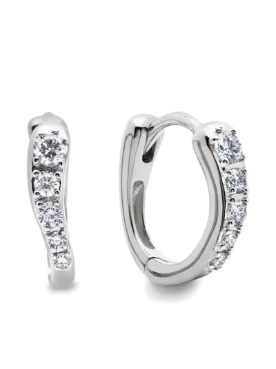 Monica Vinader Diamond-embellishment Earrings In Metallic