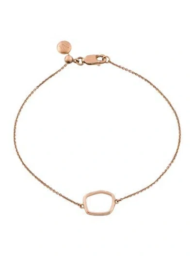 Pre-owned Monica Vinader Diamond Riva Adjustable Chain Bracelet, 7.75" In Multi