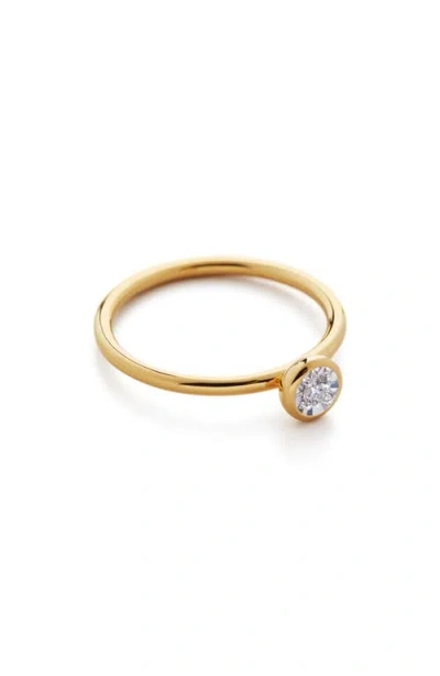 MONICA VINADER MONICA VINADER DIAMOND SOLITAIRE RING
