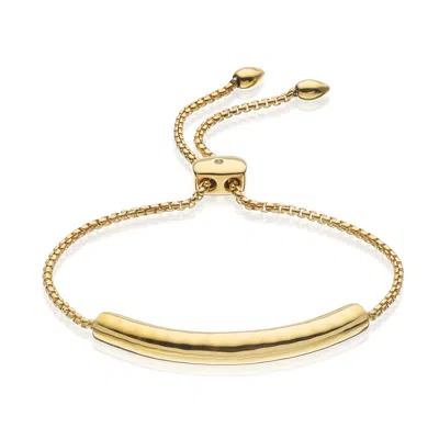 Monica Vinader Esencia Chain Bracelet, Gold Vermeil On Silver In Metallic