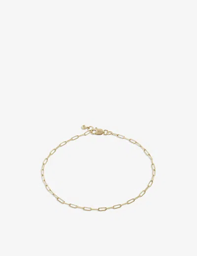 Monica Vinader Essential 14ct Yellow Gold-plated Vermeil 925 Sterling-silver Bracelet