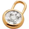 Monica Vinader Gold Diamond Essential Ear Charm Diamond