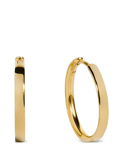 Monica Vinader Essential Earrings In Gold