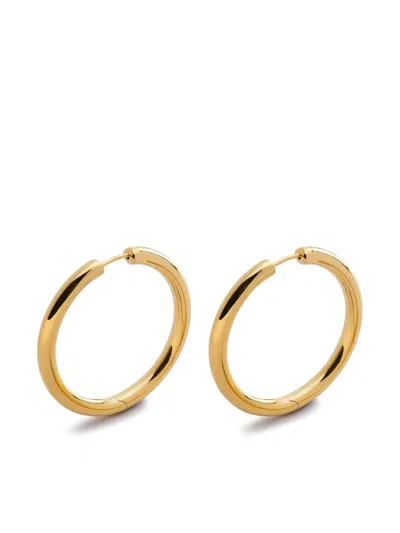 MONICA VINADER ESSENTIAL LARGE HOOP EARRINGS