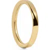 Monica Vinader Essential Stacking Ring In Gold